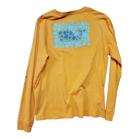 Vinyard Vines Long Sleeve orange shirt size large - Picture 3 of 4